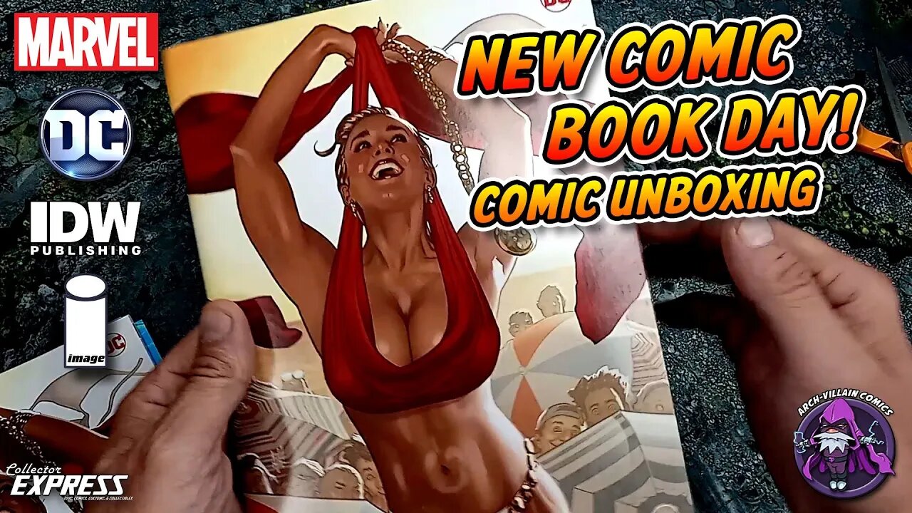 New COMIC BOOK Day - Marvel & DC Comics Unboxing August 30, 2023 - New Comics This Week 8-30-2023