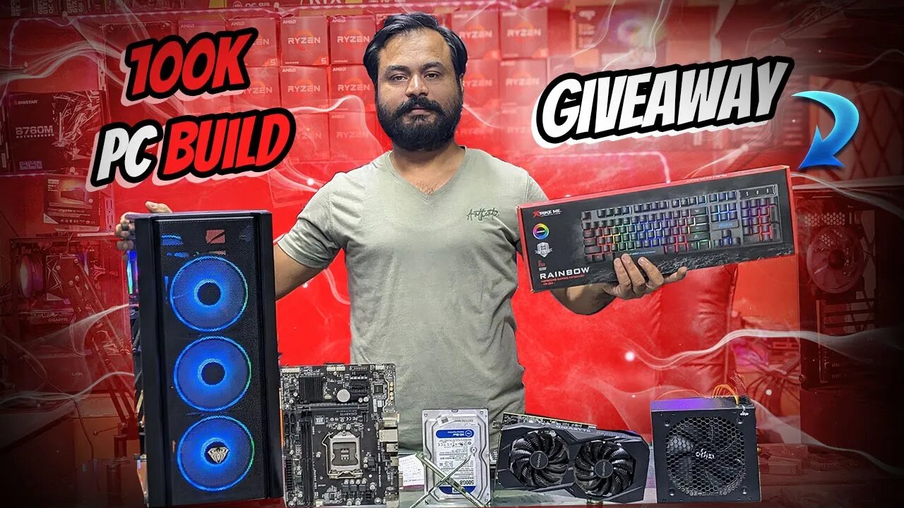 Budget Gaming PC Build in Pakistan under 100k PKR | SakoonSay