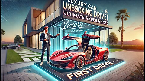 Luxury Car Unboxing & First Drive: Ultimate Experience!