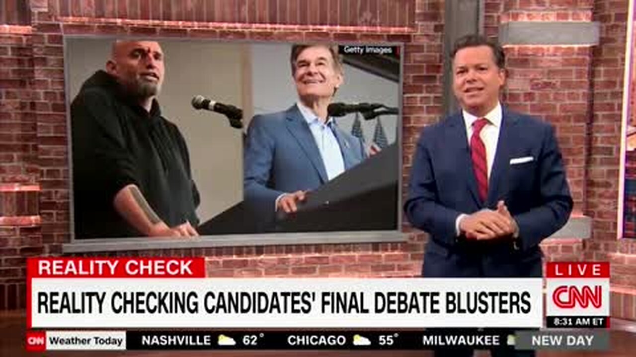 'False': CNN Reporter Calls Out Fetterman For Fracking Flip-Flop During Oz Debate