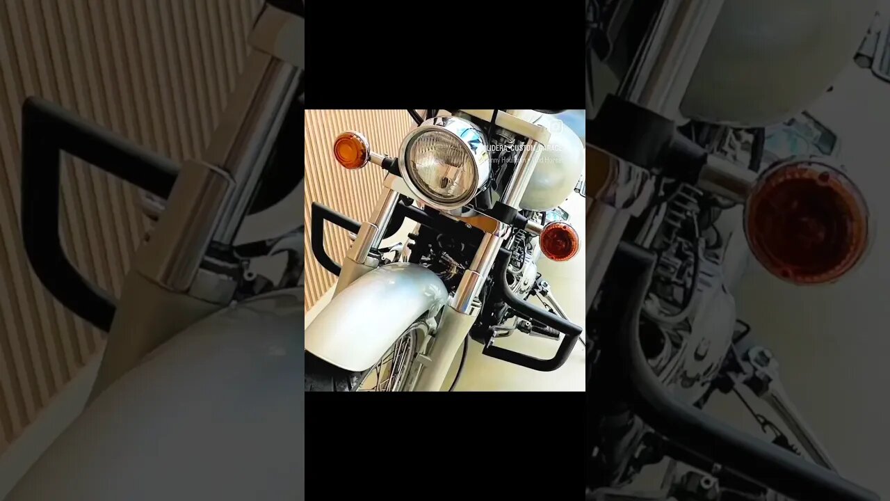 Protetor de motor Drag star 650 #protetor #acessoriosparamoto #dragstar #lidera custom garage