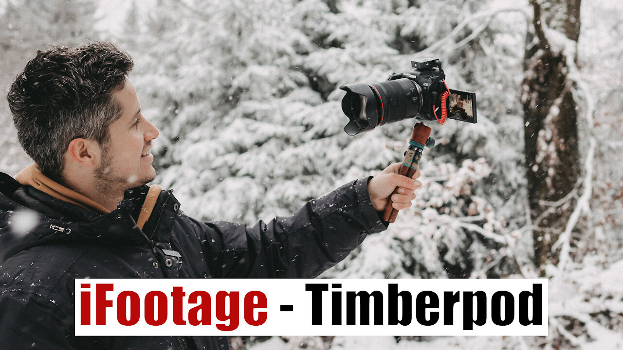 iFootage Timberpod | the wooden mini-tripod for VLOGS, Time-Lapse videos and traveling [4K]