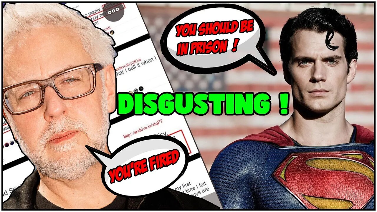 James Gunn Could go to PRISON ! Henry Cavill FIRED !