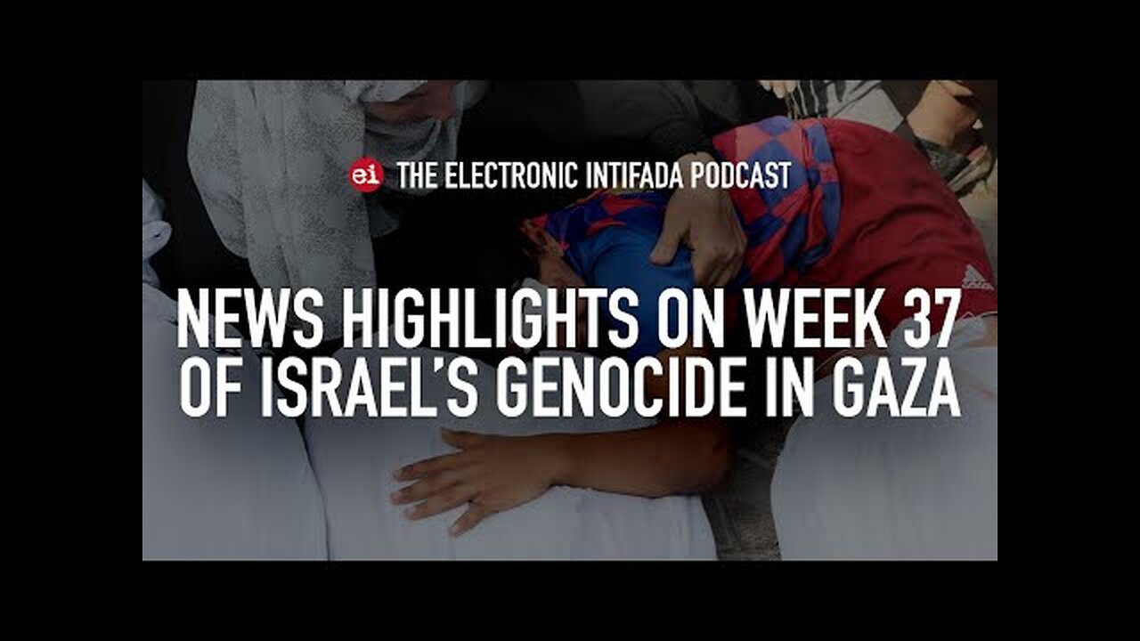 News highlights on week 37 of Israel's genocide in Gaza, with Nora Barrows-Friedman