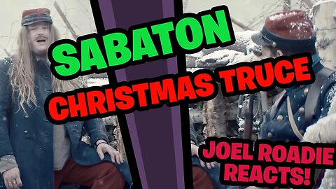 SABATON - Christmas Truce (Official Music Video) - Roadie Reacts