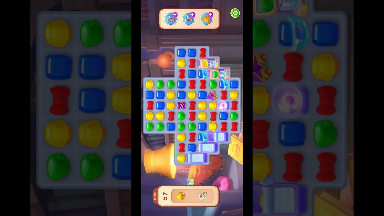 Shorts Playrix Homescapes Gameplay Walkthrough Level 12890-040