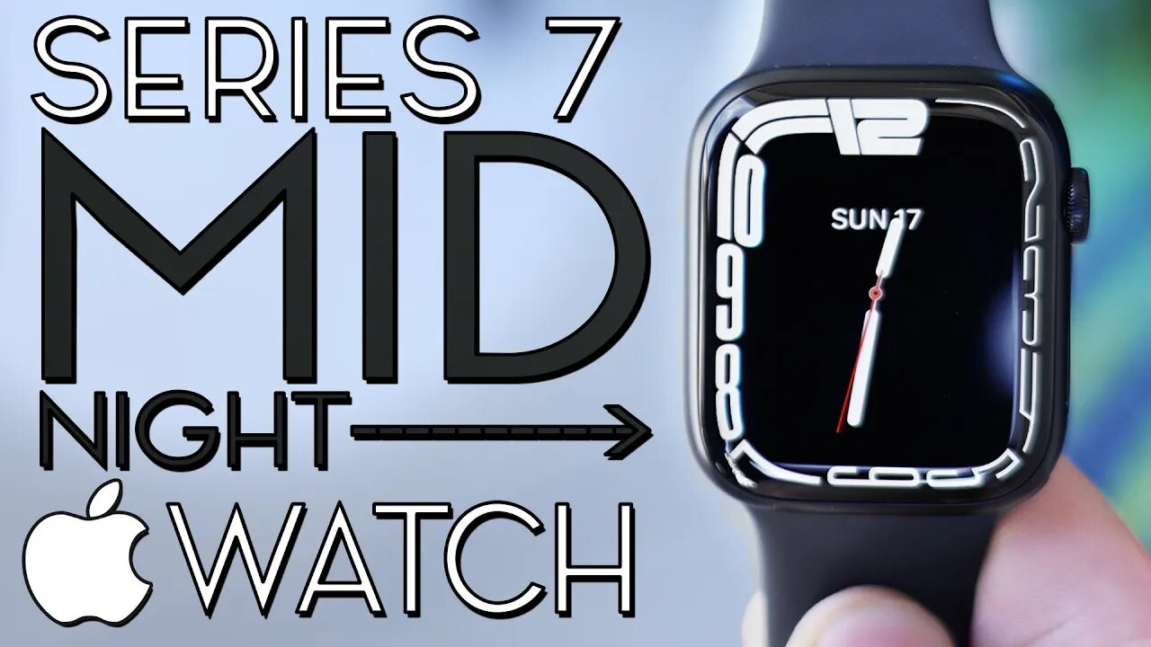 Midnight Apple Watch Series 7 Unboxing & First Impressions!