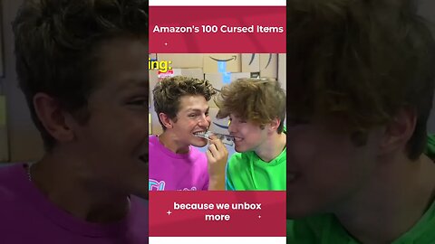 Amazon's 100 cursed items | #benazelart #brentrivera #brent #stokestwins