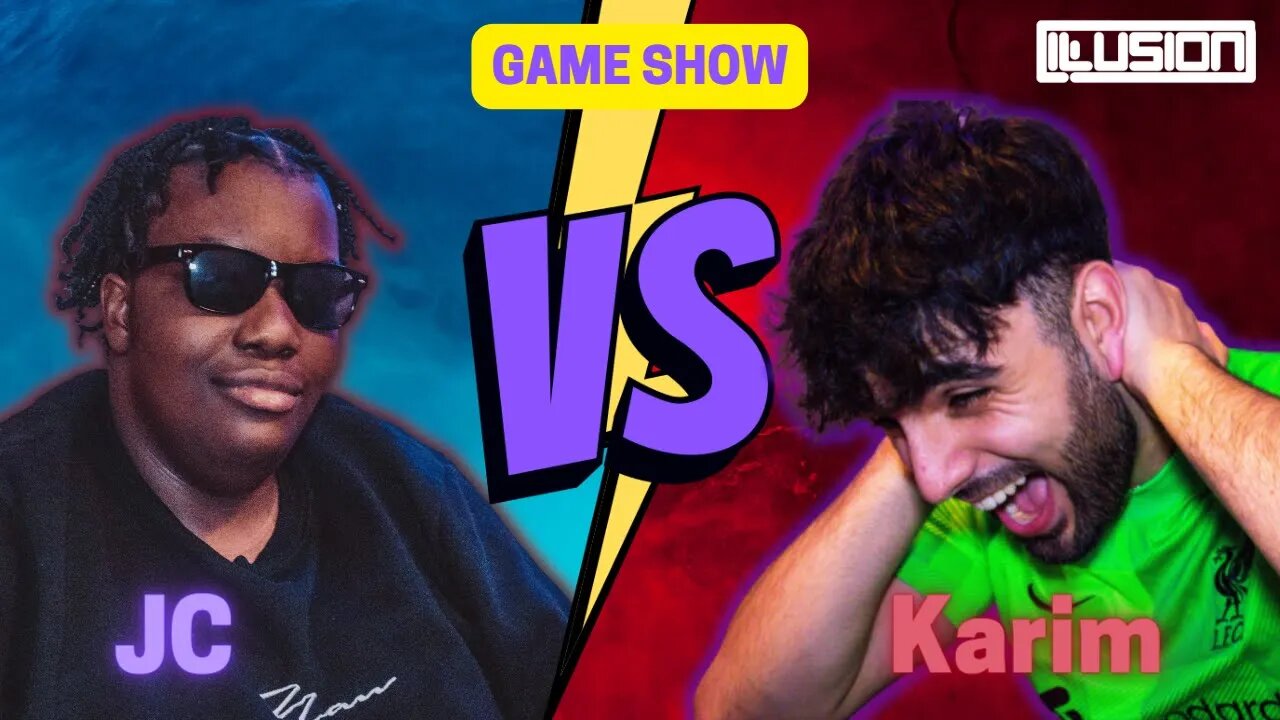 I NEARLY DIED IN YEAR 4 | Karim VS JC | Illusion Game Show