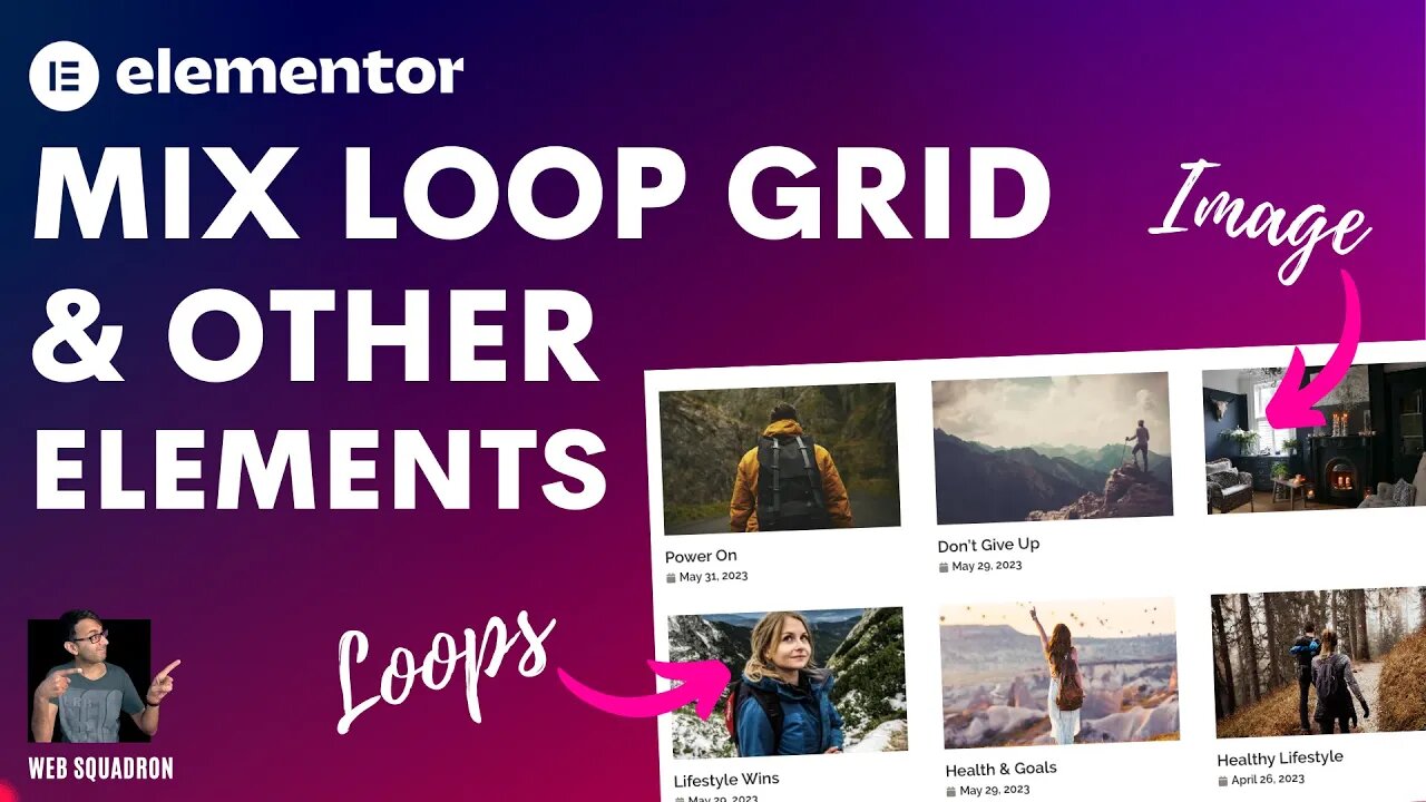 How to Add Elements between Loop Grid aPosts - Elementor Wordpress Tutorials