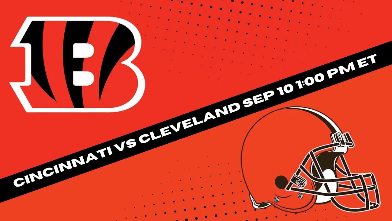 Cleveland Browns vs Cincinnati Bengals Prediction and Picks - Football Best Bet for 9-10-23