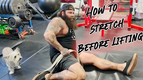 How to Stretch Before Lifting