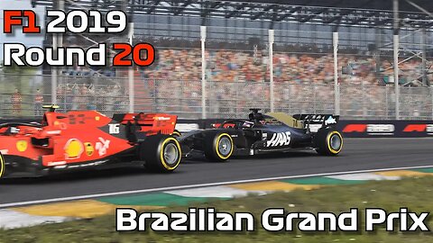 F1 2019 - Round 20 Brazilian Grand Prix