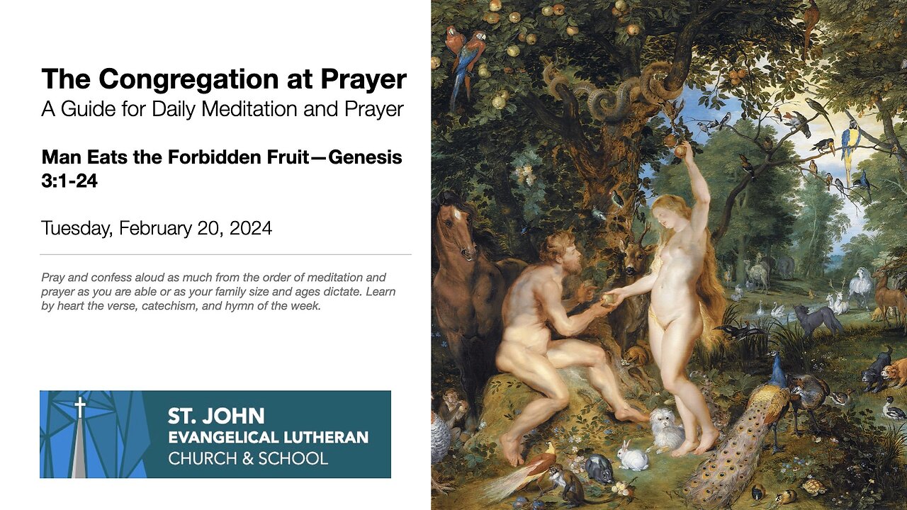 Man Eats the Forbidden Fruit—Genesis 3:1-24