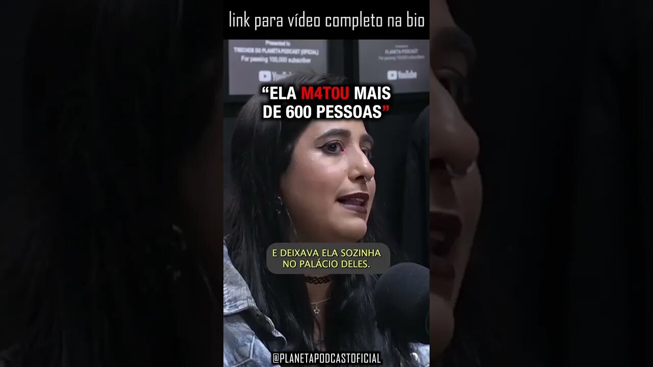 “BEBIA O S4NGU3 DAS VÍTIMAS” com Mayara Faillace | Planeta Podcast Crimes Reais #shorts