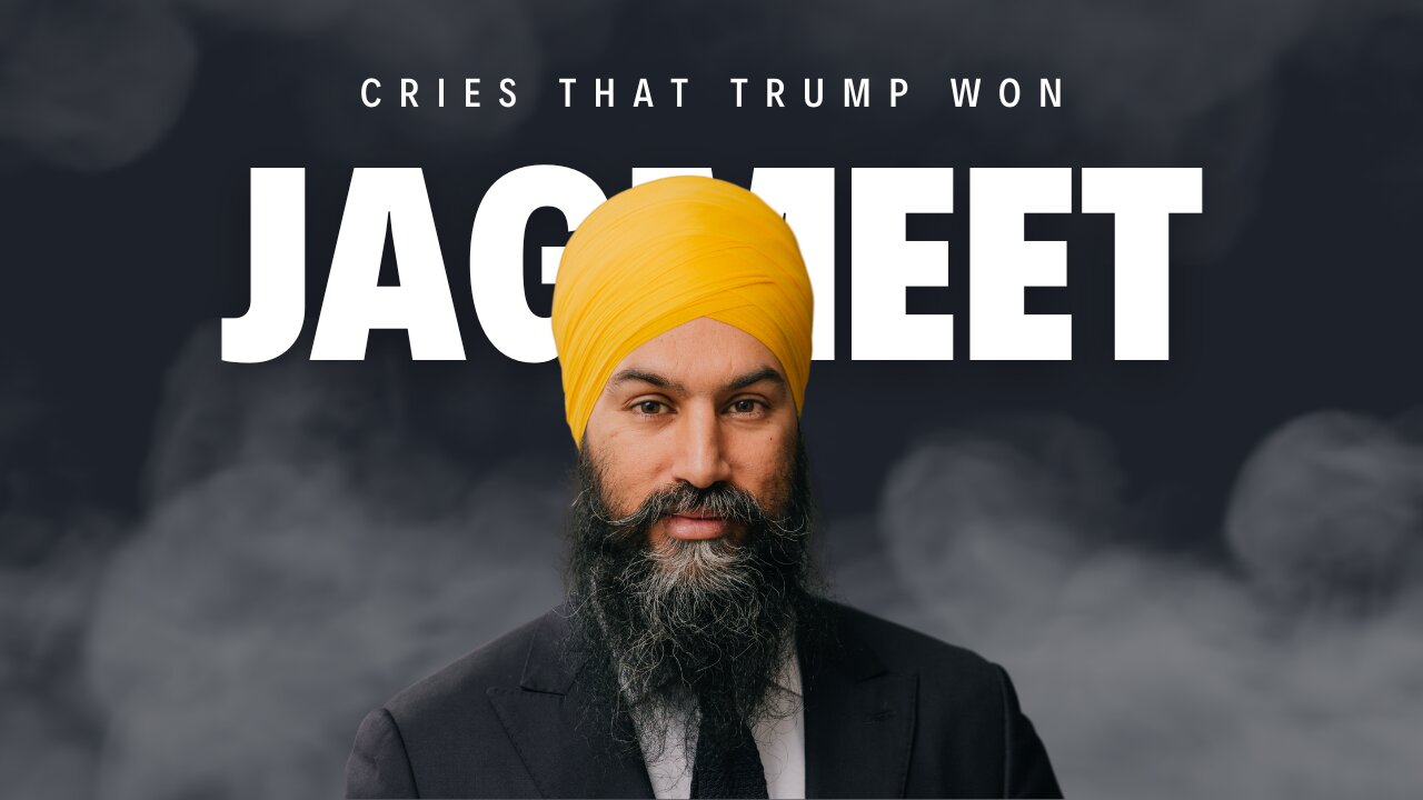 Jagmeet Singh Cries on the Outcome of the US Election