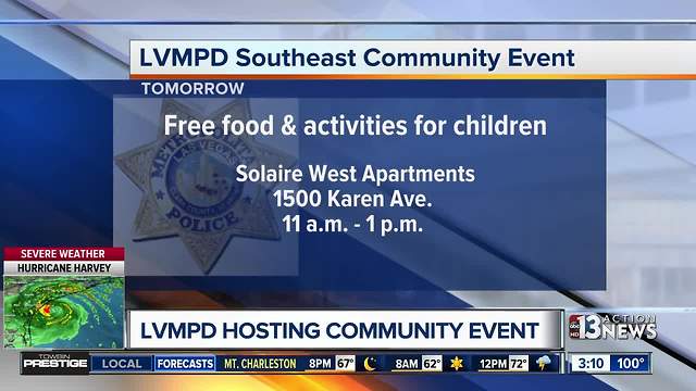 LVMPD Community Event on Aug. 26