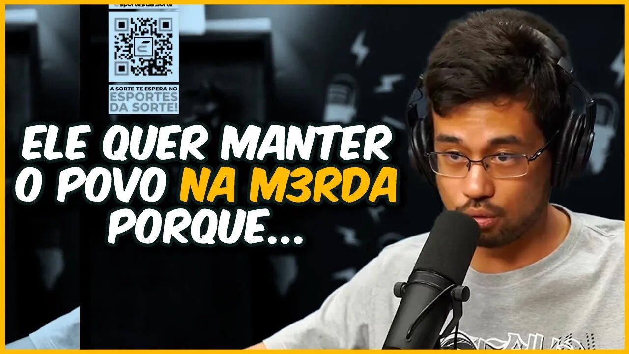 CONVIDADO DETONA LULA NO FLOW | React Podcast Pro