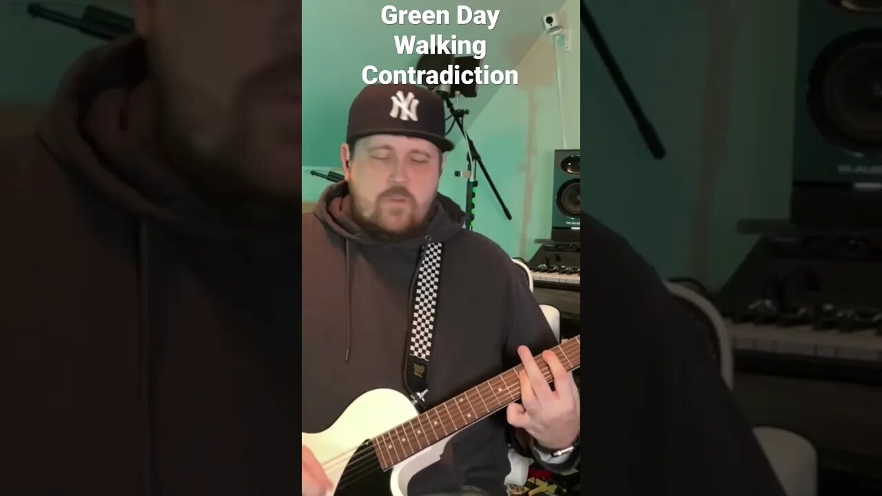 Green Day - Walking Contradiction Guitar Cover (Part 2) - Epiphone Billie Joe Armstrong Les Paul Jr