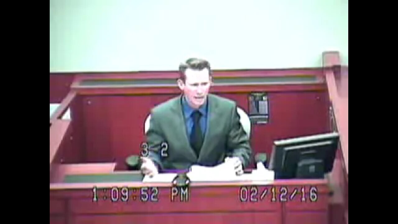 Vanburen vs Tyra matter before Family Court Judge Arthur Ritchie 2.12.16