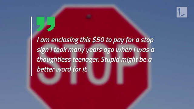 Man Sends City $50 with Apology Note 75 Years After Committing Crime as Teen