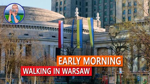 NO COMMENT walking through Warsaw in the morning 🇵🇱