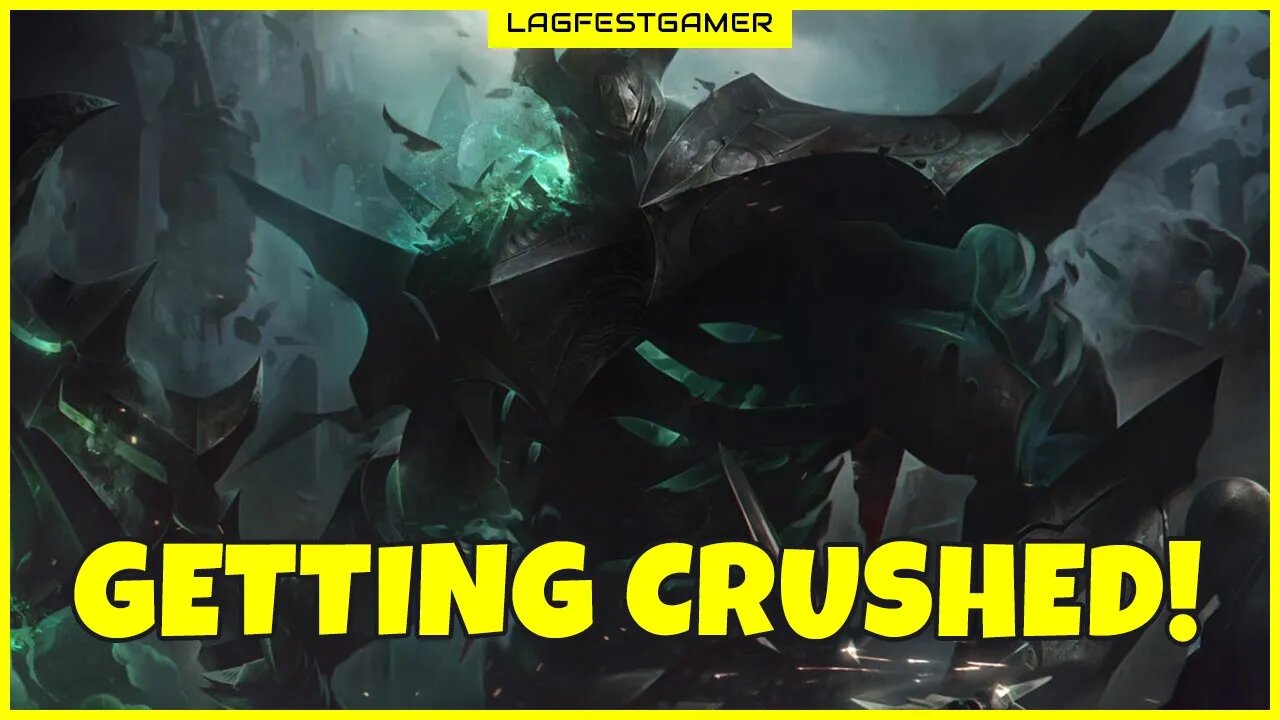 Getting Crushed! - Mordekaiser League of Legends ARAM Gameplay