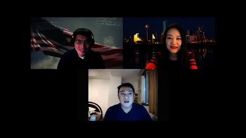 文婕和朋友｜我爱台湾 跟Johnny 大哥和君朔小哥聊台湾政治光谱和热点。泛蓝泛绿大对决！