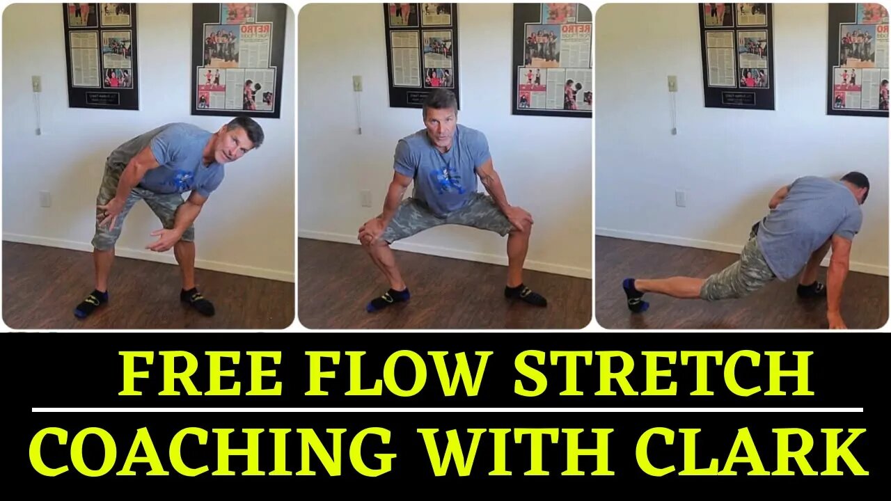 FREE FLOW STRETCH | Workout | Coaching with Clark