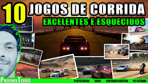 🏁 10 Alternativas de Jogos de Corrida | Para Playstation Xbox e PC (Steam) 🎮