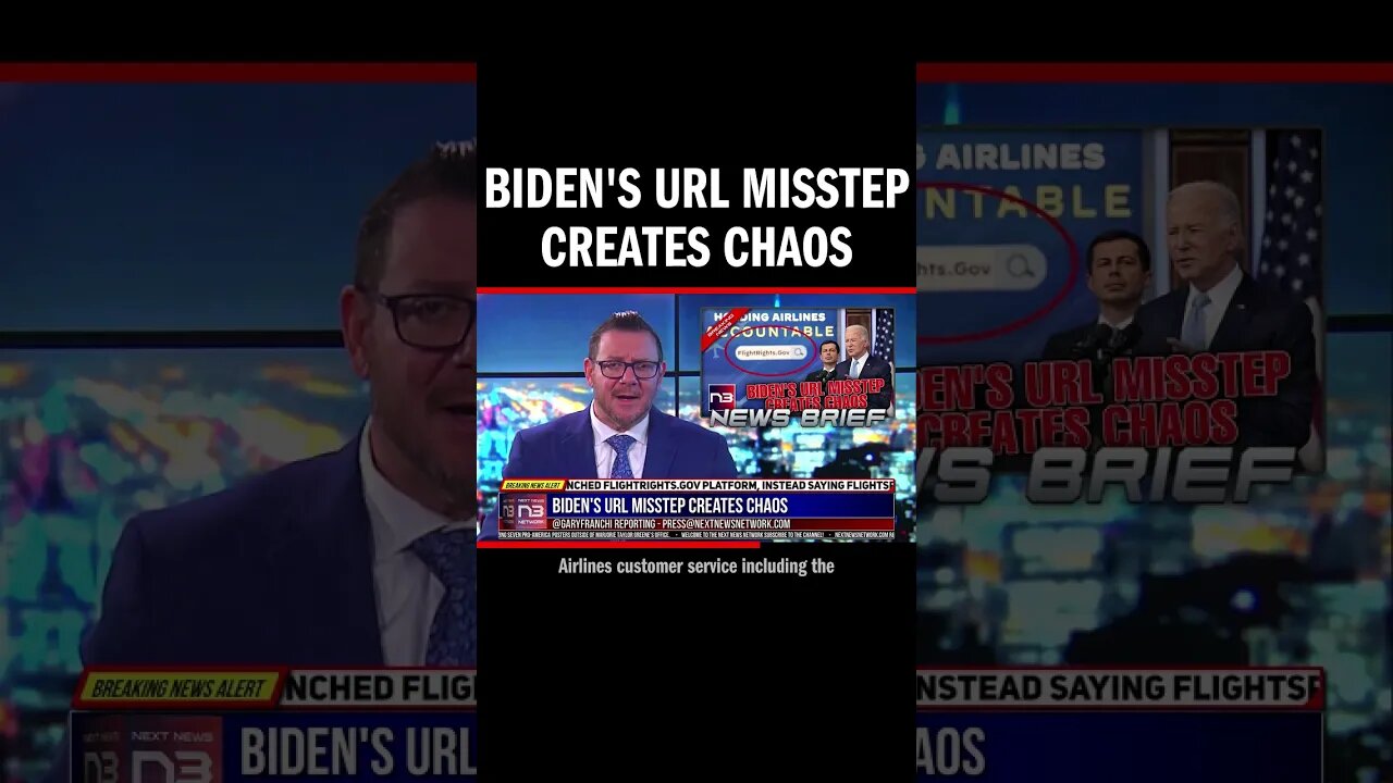 Biden's URL Misstep Creates Chaos