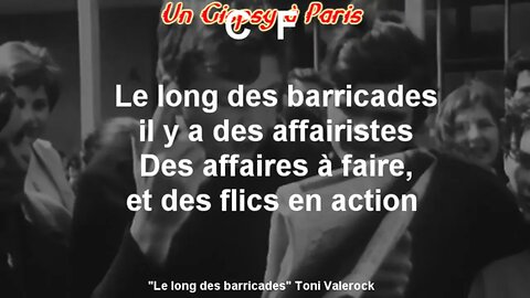 "Le long des barricades" KARAOKE