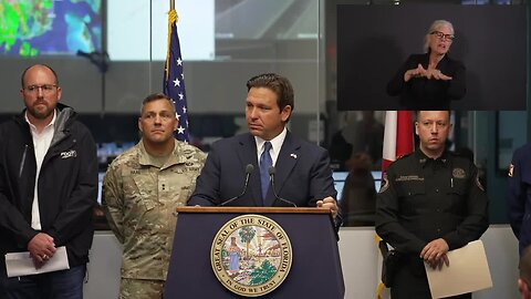 DeSantis: ‘FEMA Is Not Leading the Show, We Are Leading the Show Here in the State of Florida’