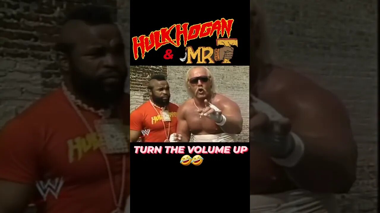 Hulk Hogan And Mr T #funny #hulk #mrt