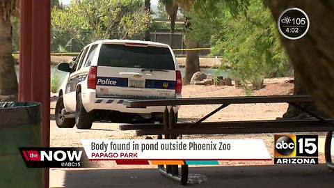 Police investigating after body found in Papago Park pond