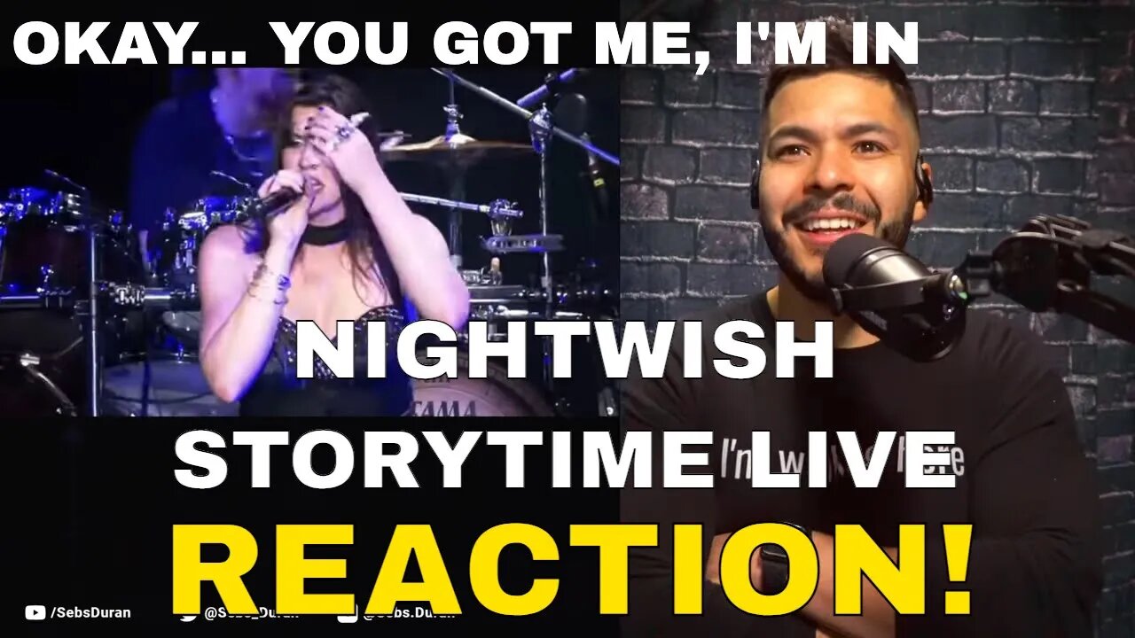 NIGHTWISH Storytime Live (Reaction!) | Okay, Nightwish, I see you