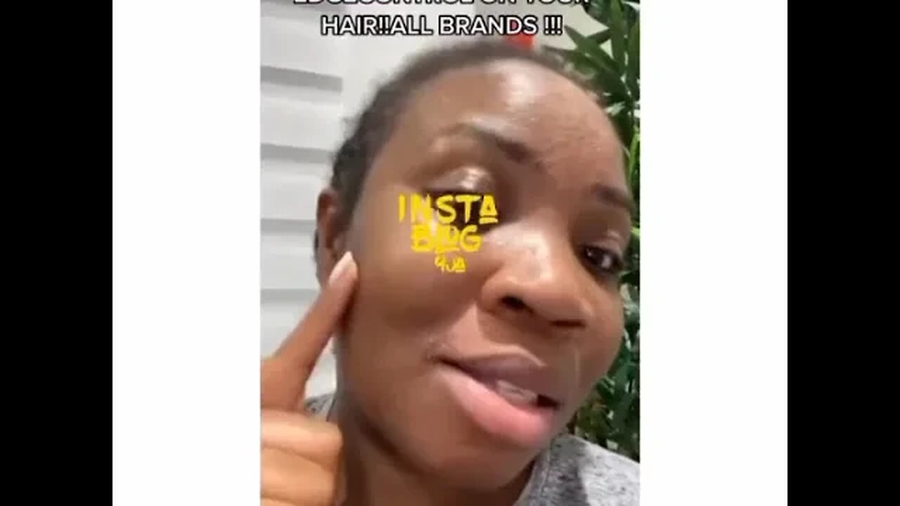 (Video) Lady strongly warns against the use of hair gels after her devastating experience