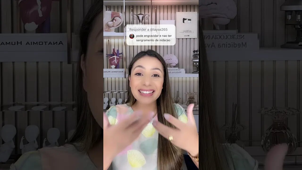 Pode engravidar e não ter o sangramento da nidação