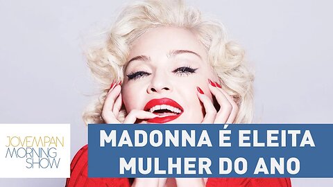 Madonna é eleita Mulher do Ano por revista e faz discurso arrebatador