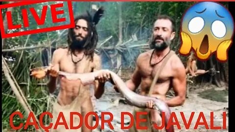 LIVE COM RENE MURAD CAÇADOR E SOBREVIVENTE NA SELVA