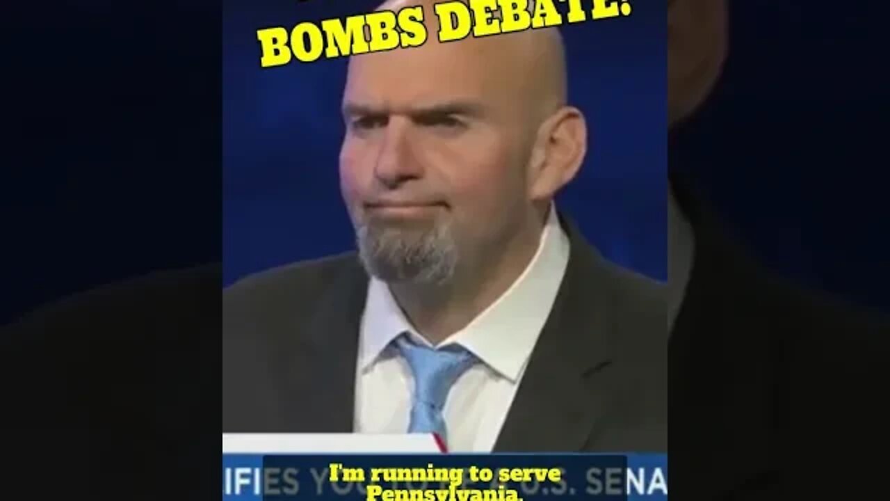 Fetterman VS Oz Debate Was A Disaster!