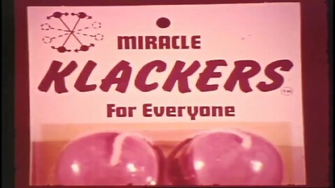 EARLY 1970s KLACKERS TV COMMERCIALS