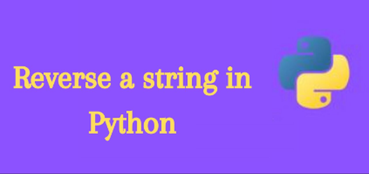 Reverse string in Python