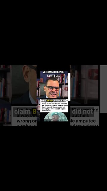 Veterans CRITICIZING Harry's lies!