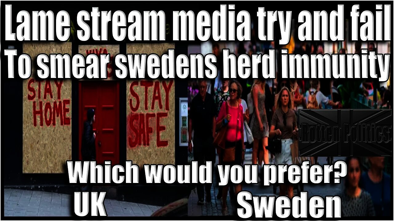 Lame stream media are desperate to prove sweden got it wrong but fail