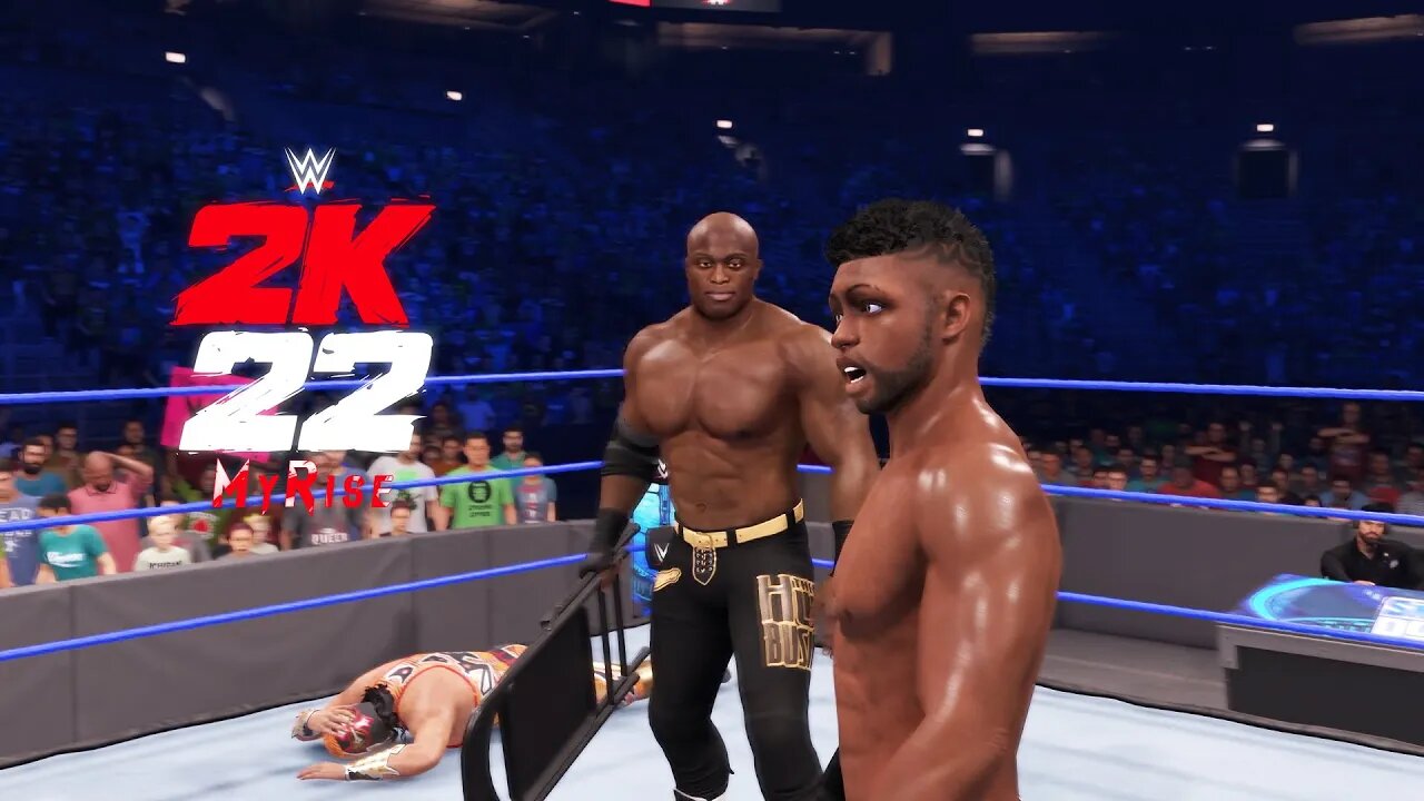 WWE 2K22 MyRISE Ep 26 - HE HURT!!