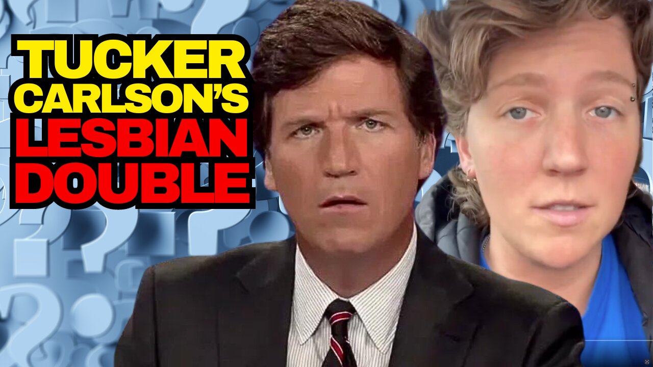 The Lesbian Tucker Carlson Doppelganger