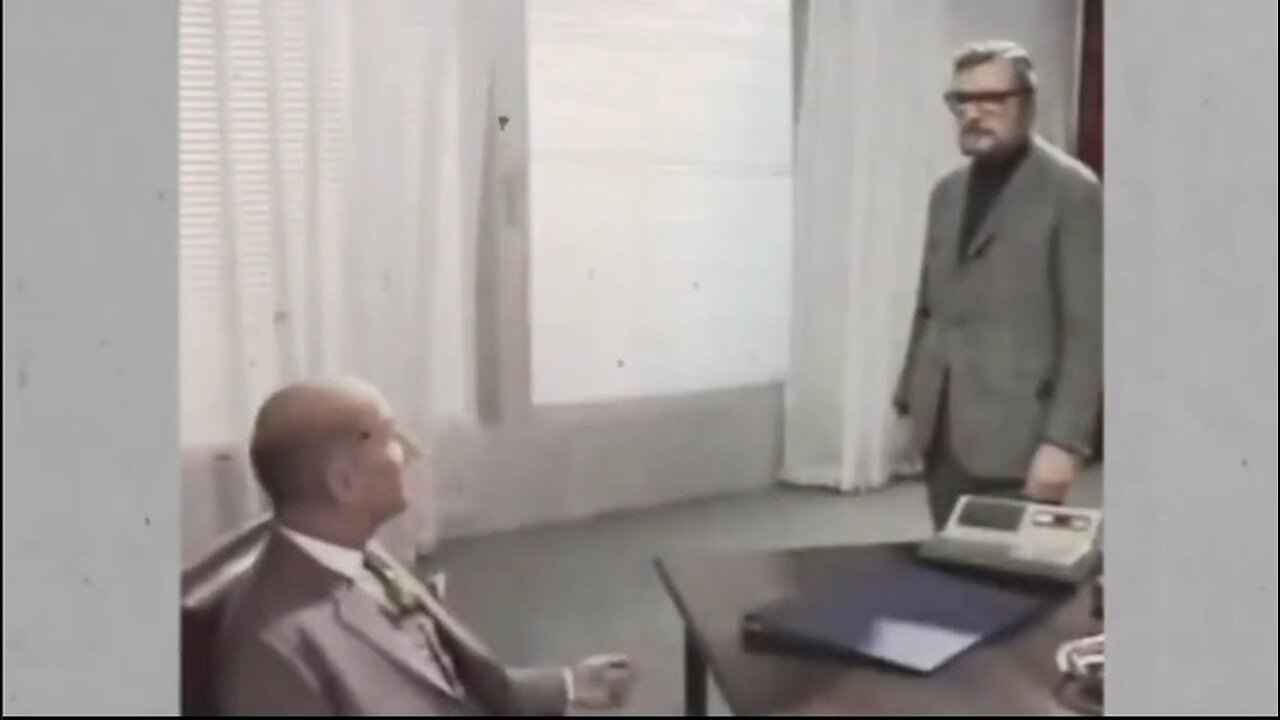 They are virtually shouting the truth in this old clip