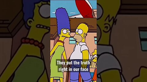 They put the truth right in our face #thesimpsons #truth #shortvideo