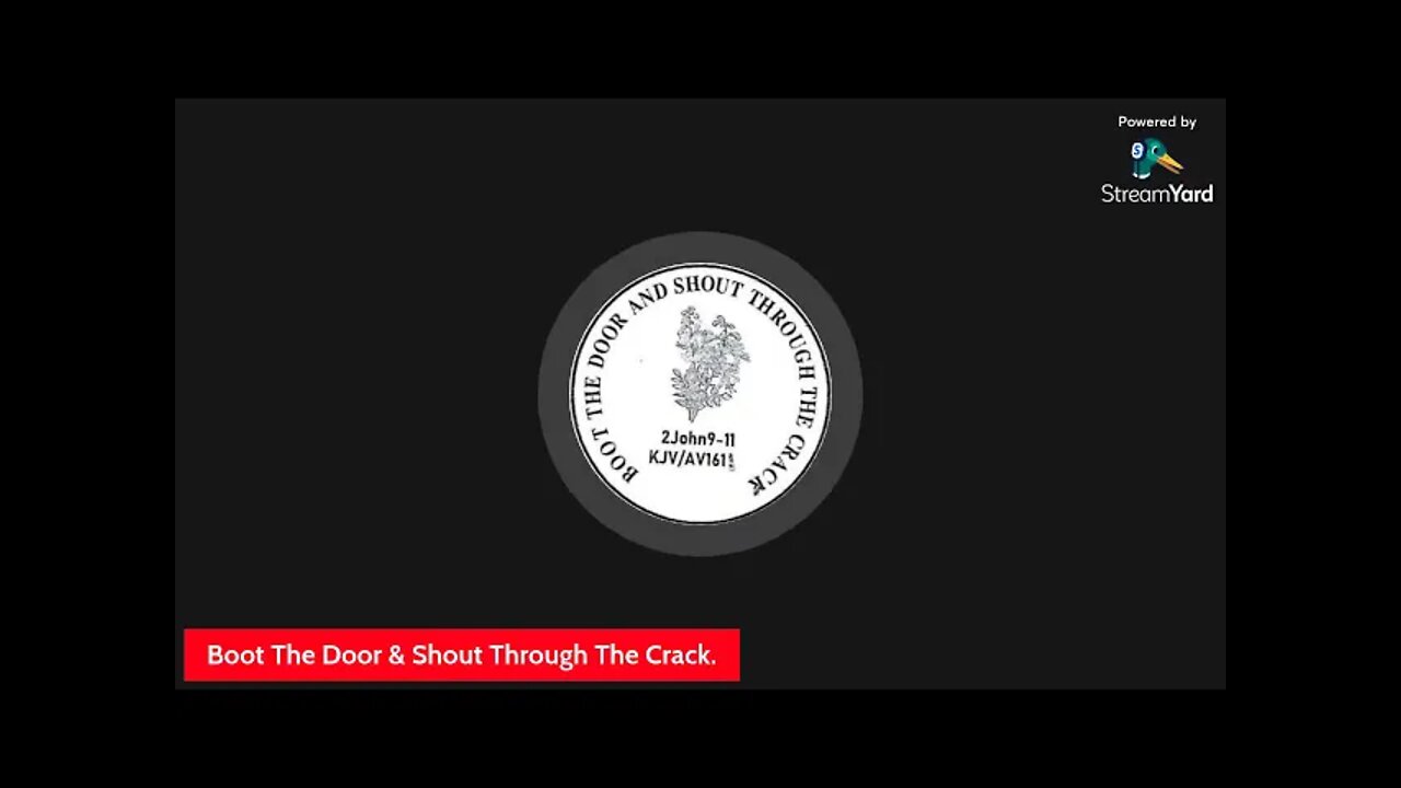 #KJV Chat { 4 } * Bill of #Good_News_Gospel comes in for a chat. Link below.⬇️